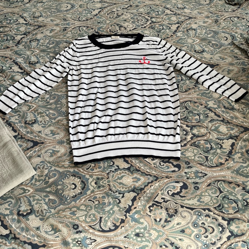 Lightweight J. Crew Anchor Sweater